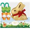 Image 1 : NEW LINDT GOLD BUNNY AND CARROTS MILK CHOCOLATE