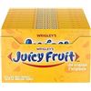 Image 1 : BOX WITH 12 PACKS OF JUICY FRUIT ORIGINAL GUM