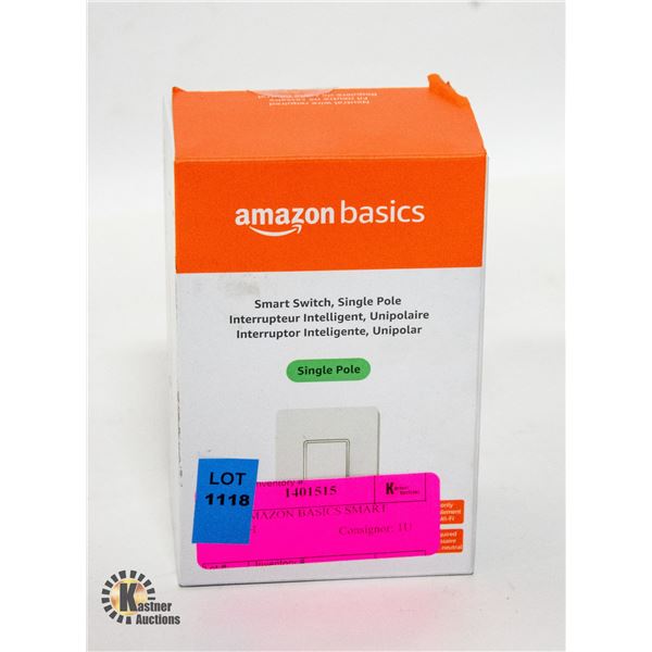 NEW AMAZON BASICS SMART SWITCH