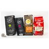 Image 1 : BOX OF VARIOUS BAGS OF COFFEE - TYPES, BRANDS,