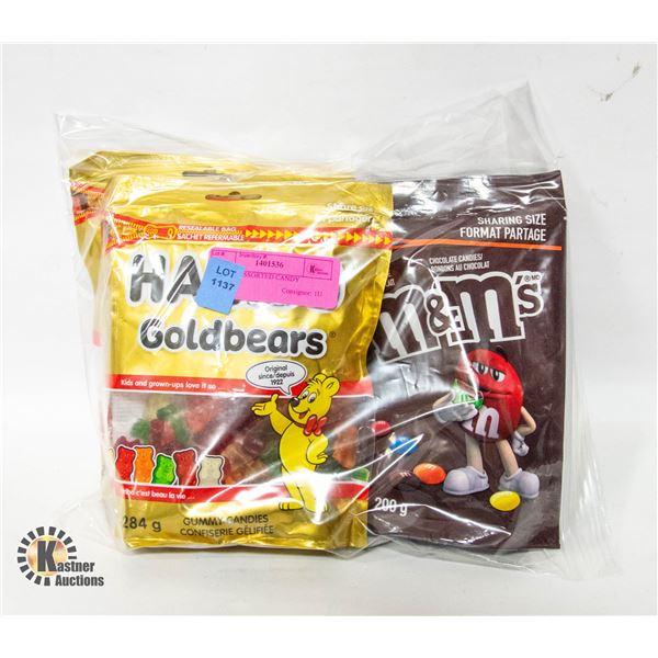 BAG OF ASSORTED CANDY