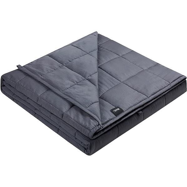 NEW REPACKED  ZONLI 15LBS WEIGHTED BLANKET - TWIN