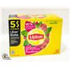 Image 1 : CASE WITH 12 LIPTON RASPBERRY ICE TEA