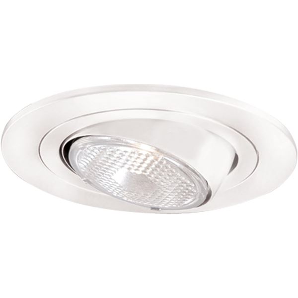 12 NEW 996P HALO  4" WHITE ADJUSTABLE EYEBALL