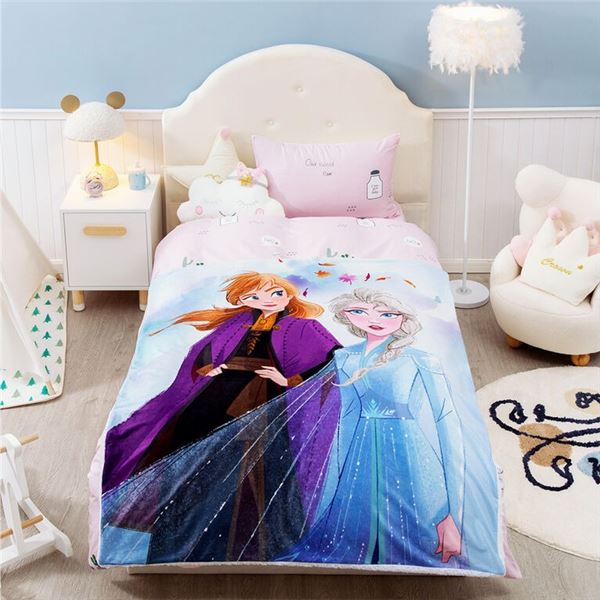 NEW DISNEY FROZEN KIDS SHERPA THROW BLANKET 60 X