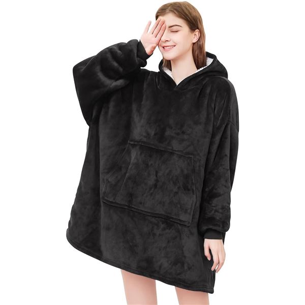 NEW YOUCC WINTER PLUSH PULL-OVER BLANKET SWEATER