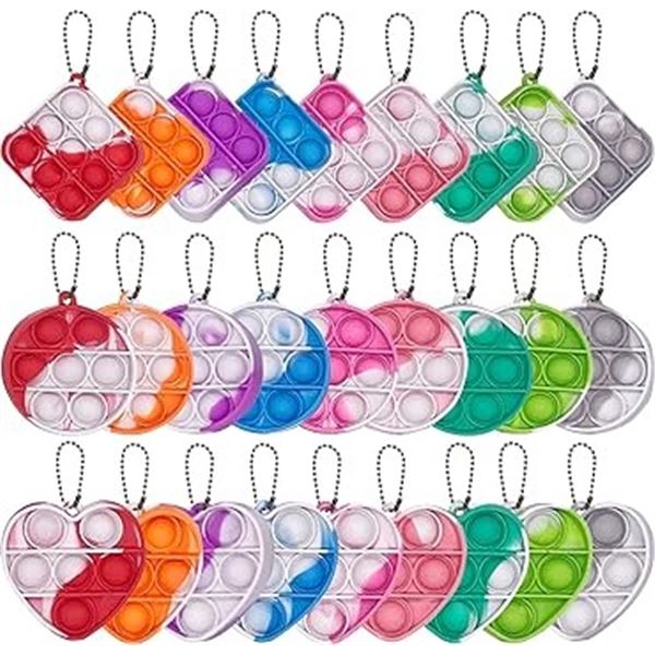 PACK OF 20 FIDJIT KEYCHAINS