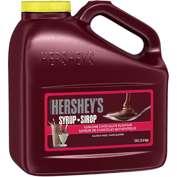 NEW HERSHEY'S 2.6L CHOCOLATE SYRUP