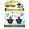 2 NEW 2-PACKS WITH STOPSHROOM TUB & SINK STOPPERS