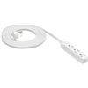 Image 1 : NEW AMZ BASICS 15' FLAT PLUG GROUNDED INDOOR