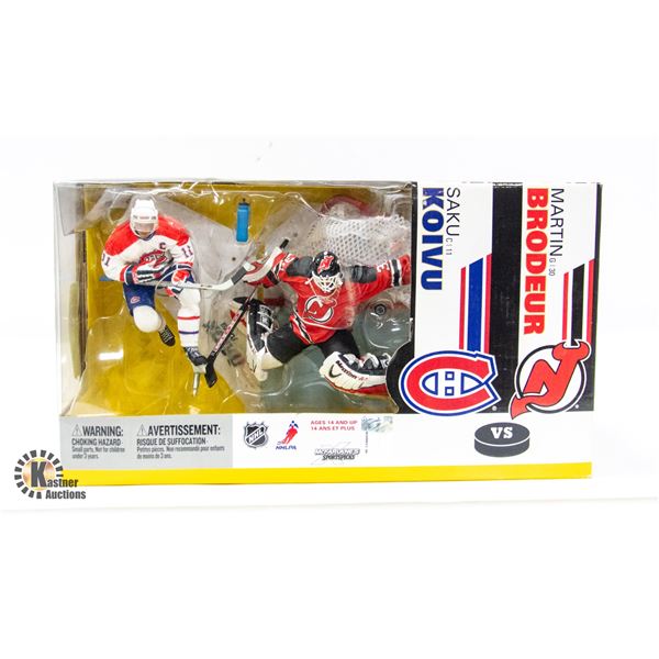 MCFARLANE 2 PACK BRODEUR/ KOIVU