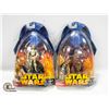 Image 1 : STAR WARS CHEWBACCA & C3P0 FIGURES