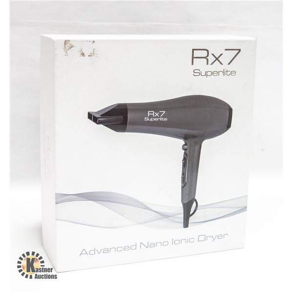 NEW RX7 HAIR DRYER GREY