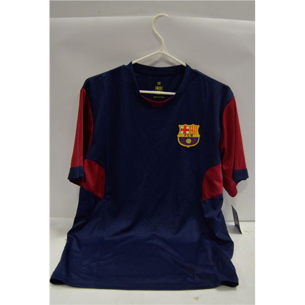 NEW FCB BARCELONA SOCCER JERSEY MENS SIZE MEDIUM