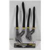 Image 1 : 2 PIECE GROOVE JOINT PLIER SET