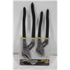 Image 1 : 2 PIECE GROOVE JOINT PLIER SET