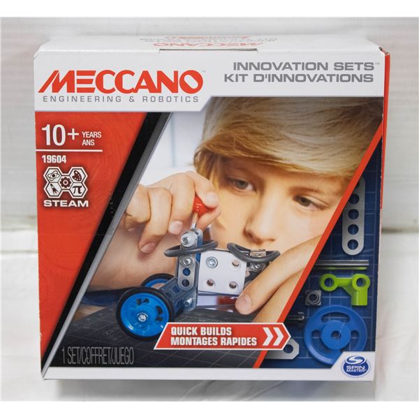 NEW SEALED MECCANO INNOVATION SET