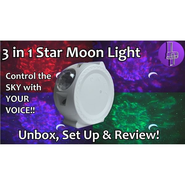 NEW 3 IN 1 SMART MOONLIGHT