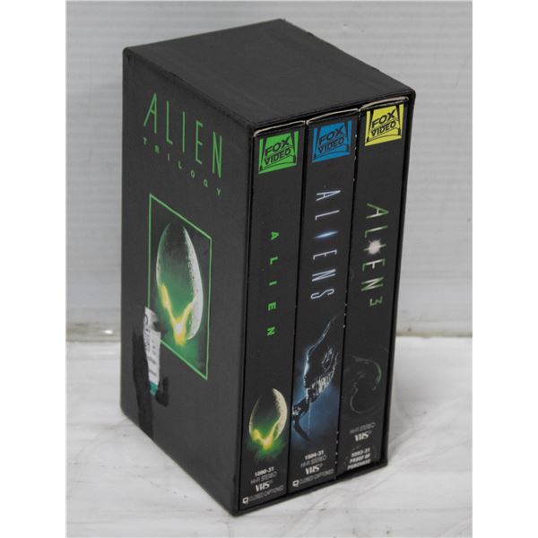 ALIEN TRILOGY VHS SET