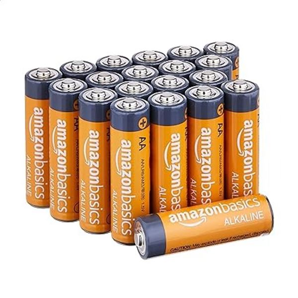 PACK OF 48 AA ALKLINE BATTERIES