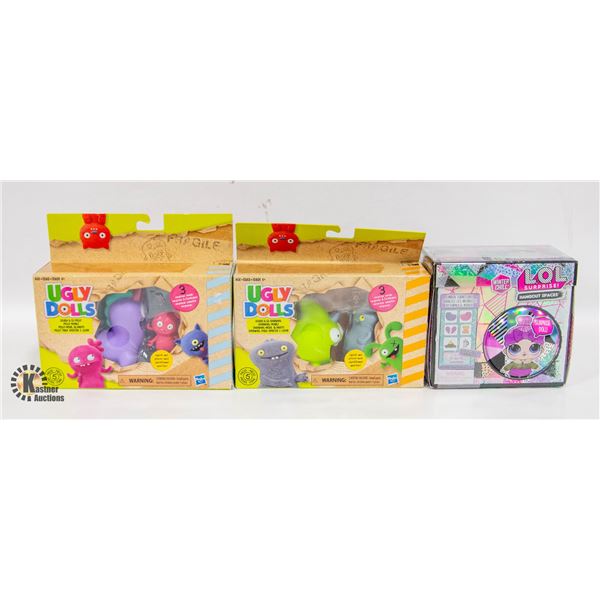 NEW (2) HASBRO UGLY DOLLS