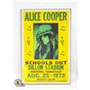 Image 1 : ALICE COOPER CONCERT POSTER 1972