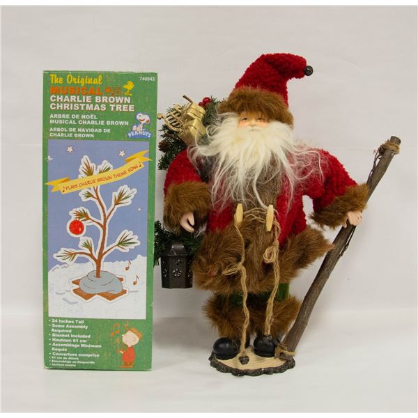 ORIGINAL MUSICAL CHARLIE BROWN XMAS TREE &