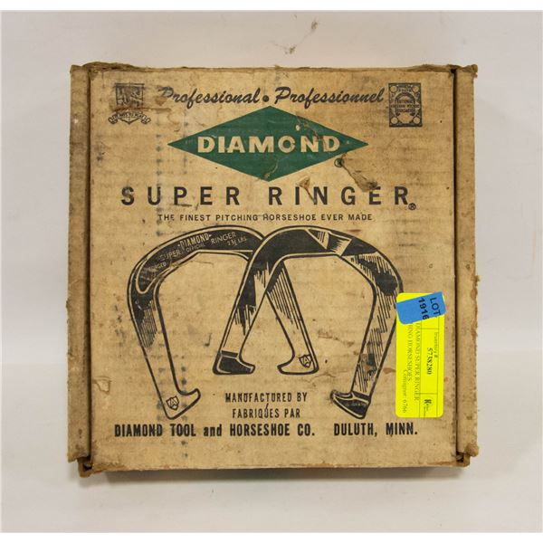 1979 DIAMOND SUPER RINGER PITCHING HORSESHOES