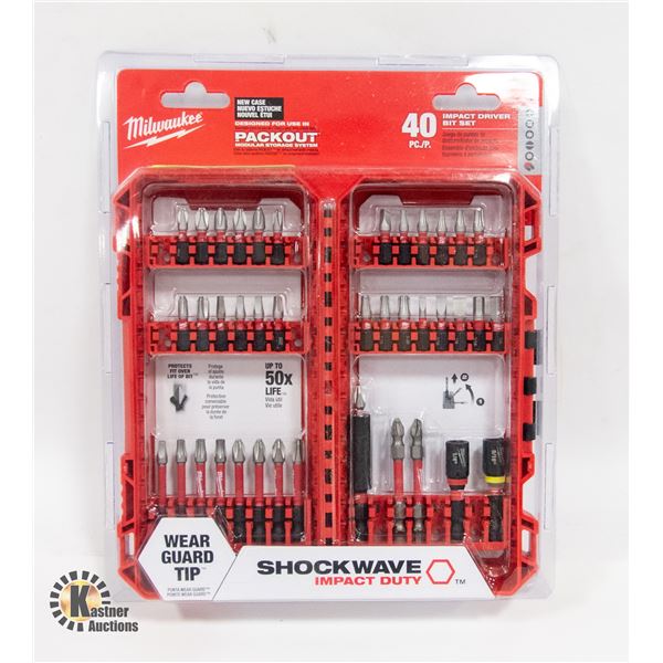 SEALED MILWAUKEE 40 PC