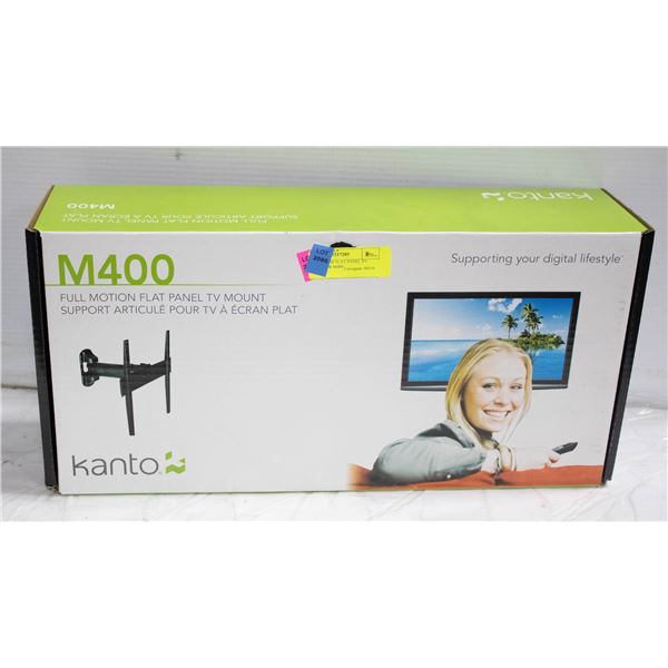 FULL MOTION FLAT PANEL TV MOUNT NEW M400