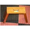 Image 1 : WOODEN STOOL H-11"