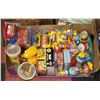 Image 1 : THE SIMPSONS VINTAGE BOX OF VARIOUS ITEMS