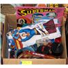 Image 1 : SUPERMAN BOX OF MISCELLANEOUS ITEMS