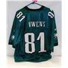 Image 2 : TARRELL OWENS EAGLES NFL LARGE AUTHORIZED JERSEY