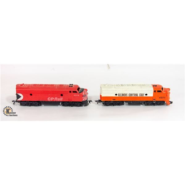 2 VINTAGE 1970'S ELECTRIC TRAINS