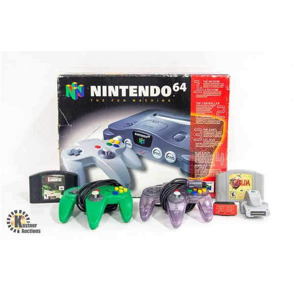 NINTENDO 64 TESTED AND WORKING