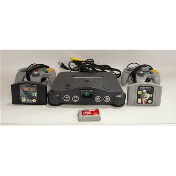 NINTENDO 64 TESTED AND WORKING