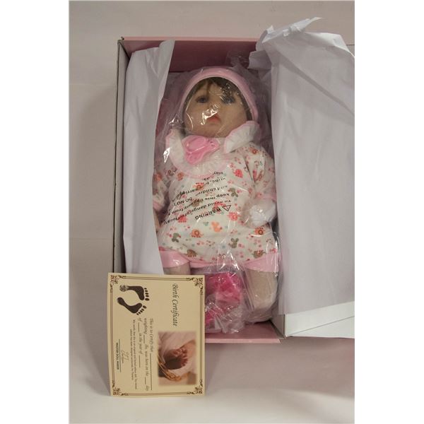 YESTERIA REBORN BABY DOLL BRAND NEW