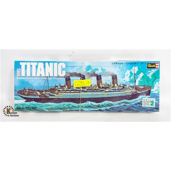 RMS TITANIC MODEL BY REVELL 1/570 SCALE COMPLETE