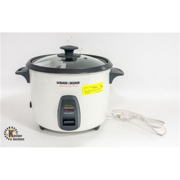 BLACK & DECKER 6 CUP RICE COOKER