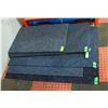 Image 1 : 10 PC OF CARPET SQUARES, DIFFERENT SIZES