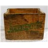 Image 1 : VINTAGE CANADA DRY WOOD CRATE