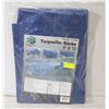 Image 1 : PRIORITY TARPAULIN 9FTX12FT