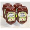 Image 1 : 4 BOTTLES HEINZ KETCHUP