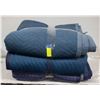 Image 1 : 3 HEAVY PADDED MOVING BLANKETS