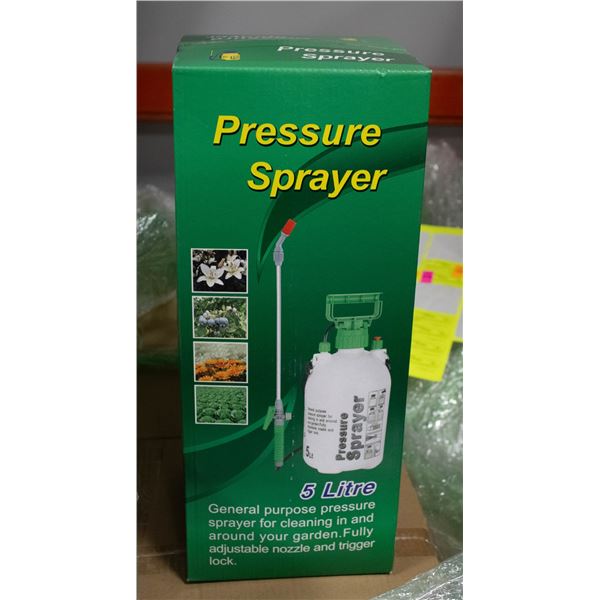 CASE OF 6 NEW 5L PUMP PRESSURE SPRAYERS