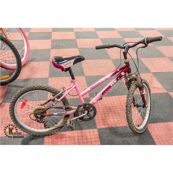 SPORTEK GIRLS PINK BIKE