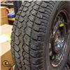 Image 2 : SET OF 4 MOTORMASTER SNOWTIRES 235/70R16 ON