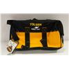 Image 1 : NEW WITH TAGS TOLSEN HARD BOTTOM 16 INCH TOOL BAG