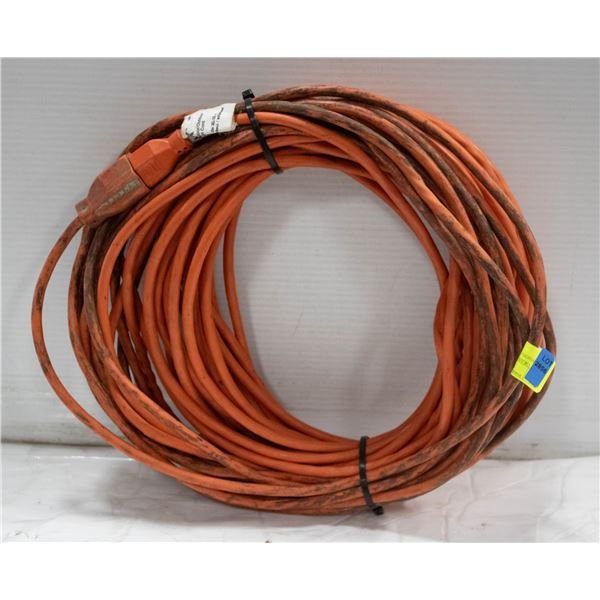 125FT  ORANGE OUTDOOR EXTENSION CORD